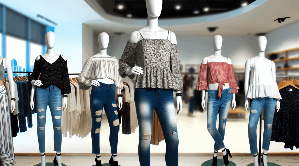 Las mejores blusas para llevar con jeans cigarette en Primavera-Verano 2025