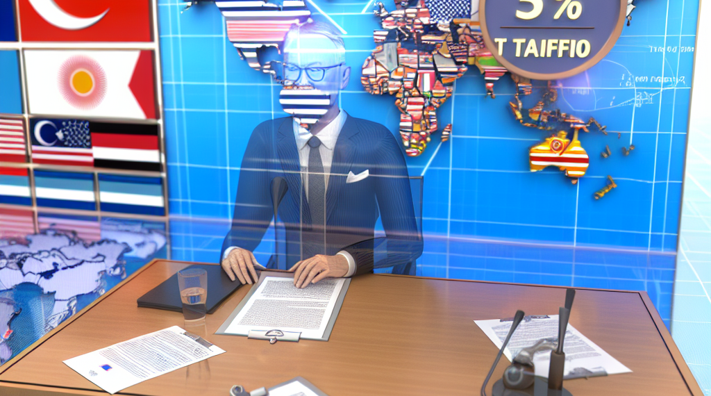 Trump amenaza a China con arancel adicional de 50% a partir del 9 de abril