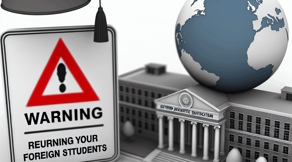 Trump amenaza a Harvard con vetar a alumnos foráneos