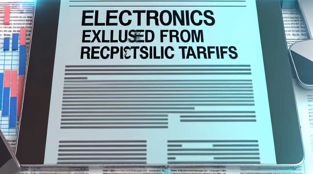 La Jornada - Gobierno de Trump excluye a productos electrónicos de aranceles "recíprocos"