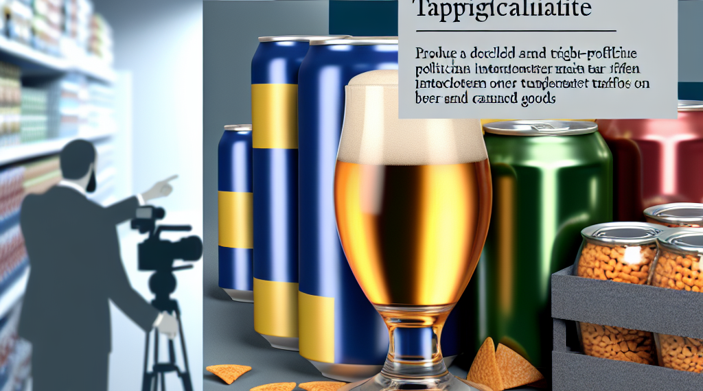 Trump añade a la cerveza y las latas a los aranceles del 25% al aluminio