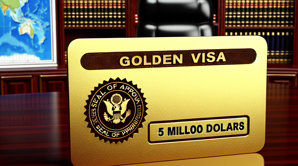 Trump presenta "visa de oro" por cinco millones de dólares – DW – 04/04/2025