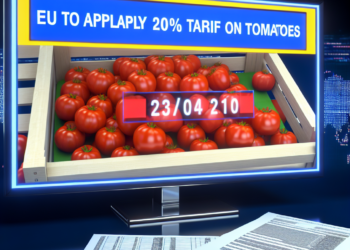 EU anunció que desde el 14 de julio impondrá aranceles del 20% al jitomate