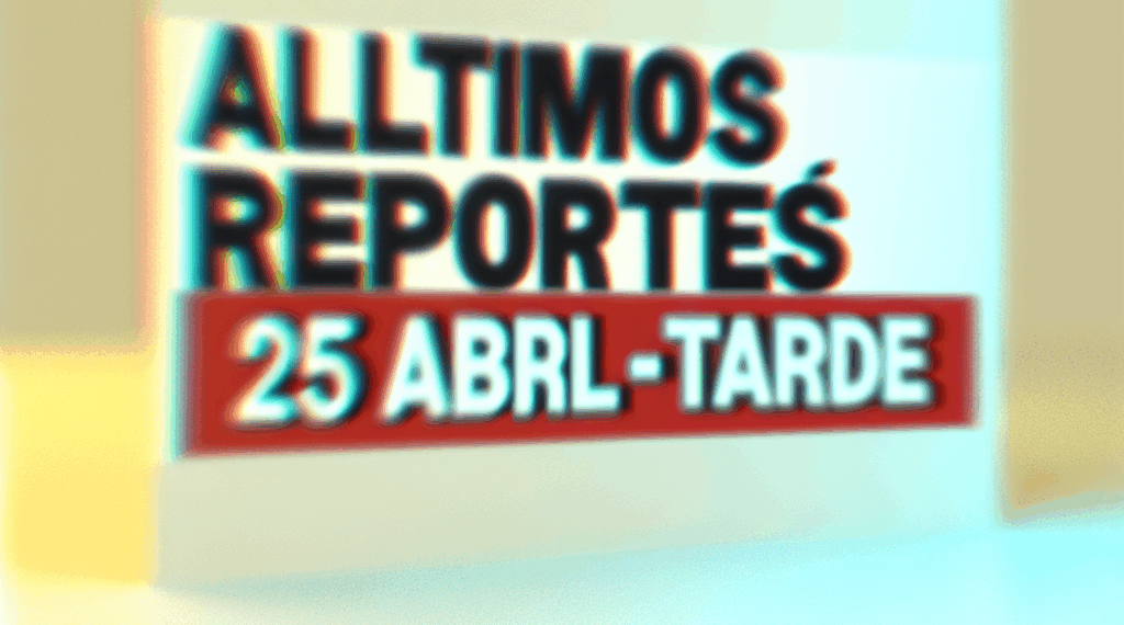 Últimas noticias | 25 abril - Tarde