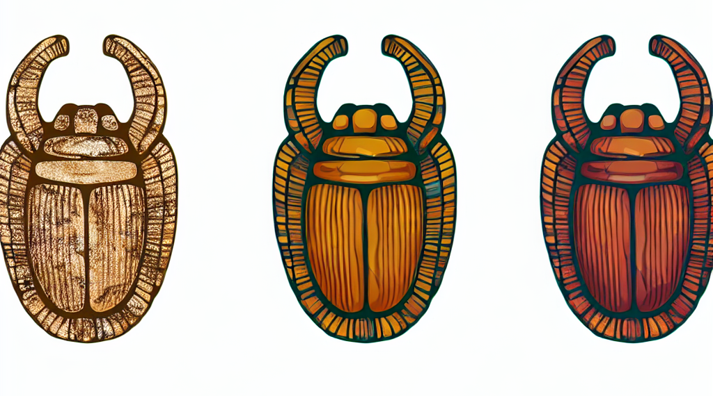 un amuleto de escarabajo de 3.800 años de antigüedad