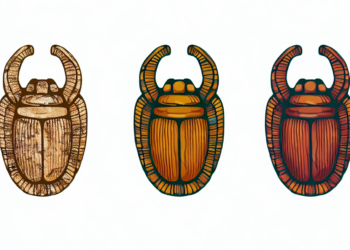 un amuleto de escarabajo de 3.800 años de antigüedad