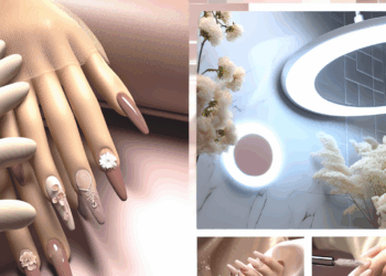 Uñas para novias elegantes en tendencia Primavera-Verano 2025