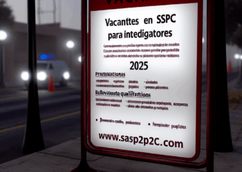 Ofertas de trabajo en la SSPC para agentes de investigación en 2025