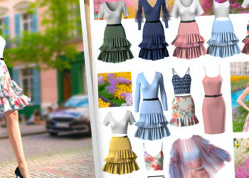 Estos vestidos románticos de volantes son ideales para triunfar en primavera