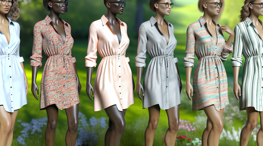 Vestidos camiseros, el básico esencial para primavera