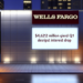 Wells Fargo ganó 4,616 millones de dólares en e 1T pese al retroceso de los intereses