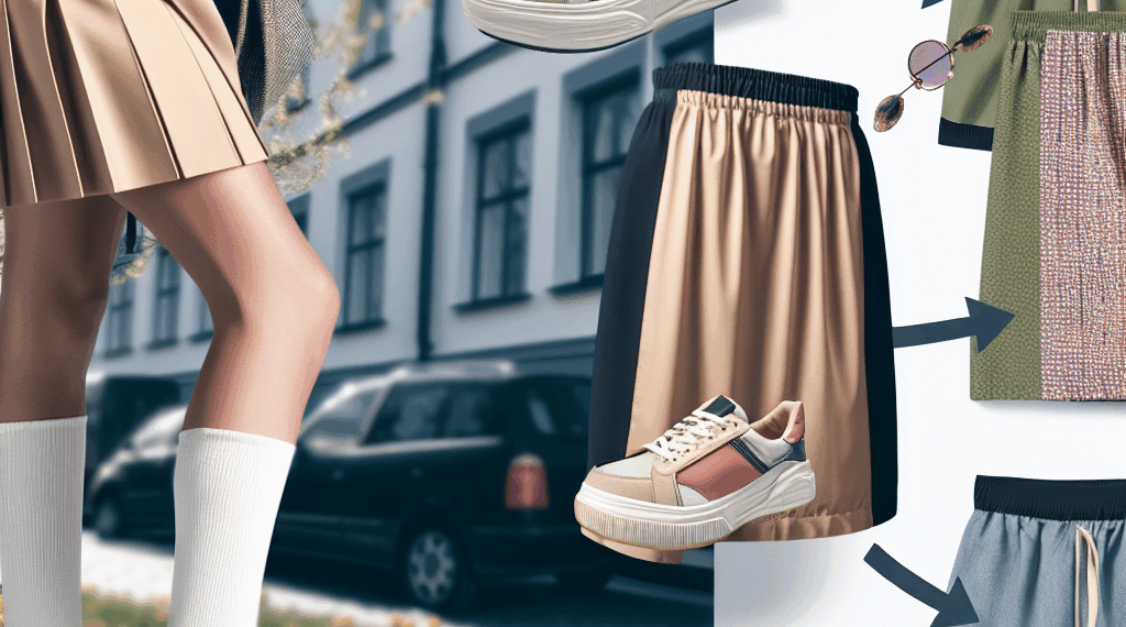 Tenis de papá para llevar con shorts y faldas en los días de calor de primavera 2025
