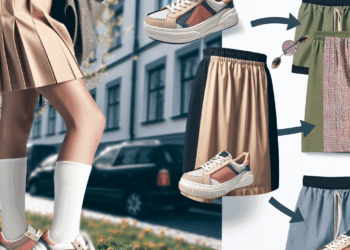 Tenis de papá para llevar con shorts y faldas en los días de calor de primavera 2025