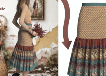 Zara tiene la falda boho más bonita y a la moda para esta primavera