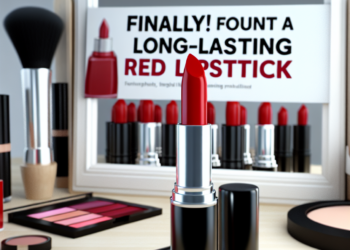 ¡Por fin! Encontré un lipstick rojo de larga duración que no reseca los labios