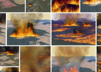 ¿Cuántos incendios forestales hay activos por calor extremo?