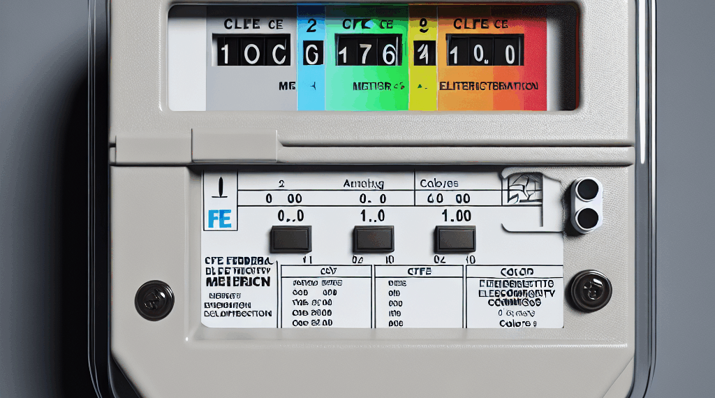 ¿Qué significan los colores del medidor de luz CFE y cuál es su nivel de alerta?