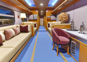 ¿Viajar como en un hotel sobre rieles? Así es el tren para adultos mayores- UnoTV