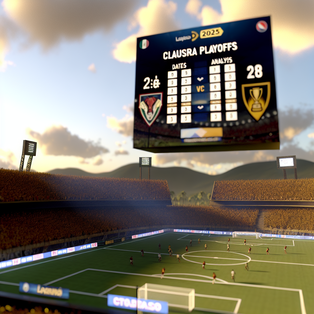 ¡Inicia la Liguilla del Clausura 2025! Fechas, horarios y análisis de ...