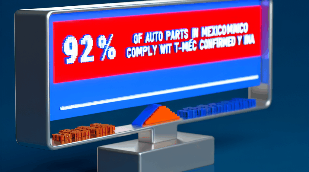 El 92% de las autopartes hechas en México cumplen con las reglas del T-MEC: INA