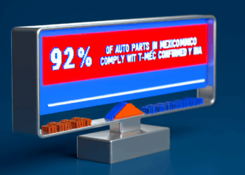 El 92% de las autopartes hechas en México cumplen con las reglas del T-MEC: INA