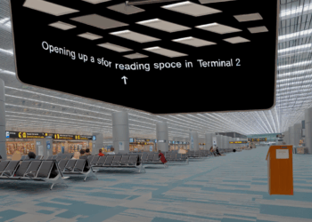 El AICM abre espacio para lectura en la terminal 2