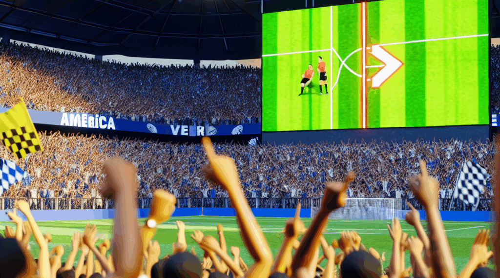 Afición del América revienta contra el arbitraje: “había que revisar el penal en el VAR”