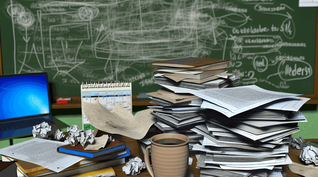 El burnout toma clases y no se gradúa, los maestros tienen altos niveles de estrés laboral