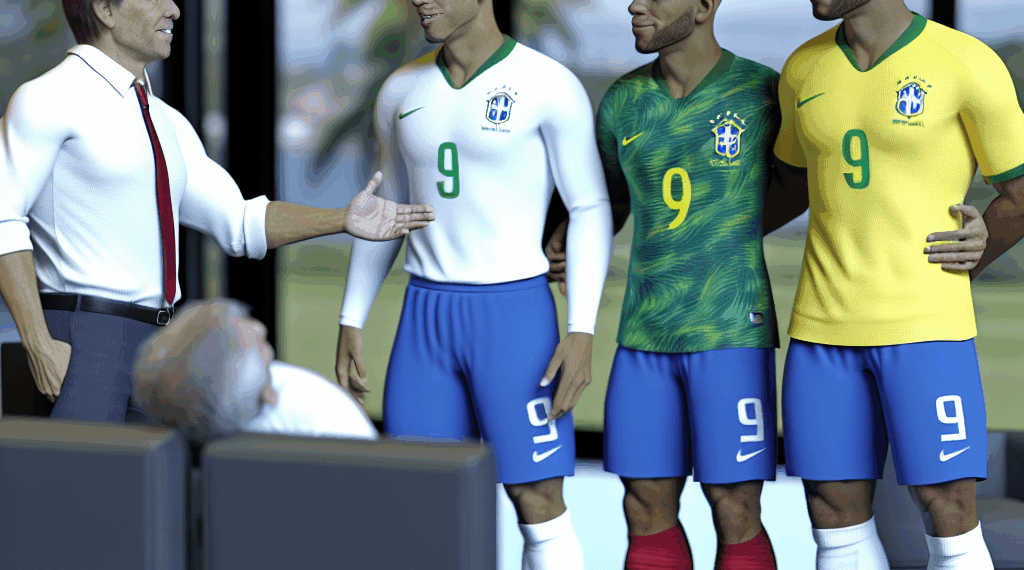 Carlo Ancelotti ya se acercó a los capitanes de la Selección de Brasil