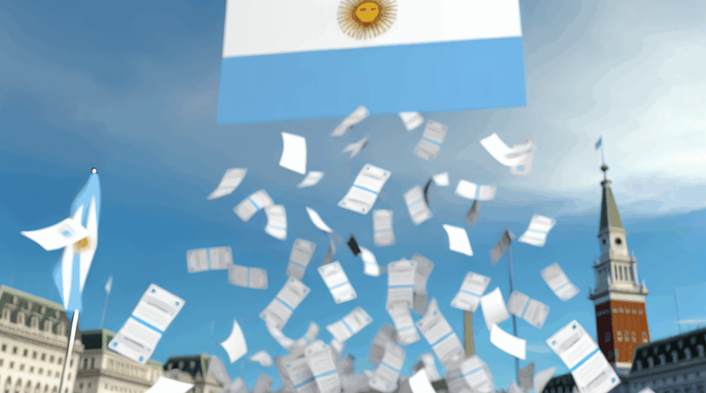 Argentina recauda 1,000 mdd en venta de bonos