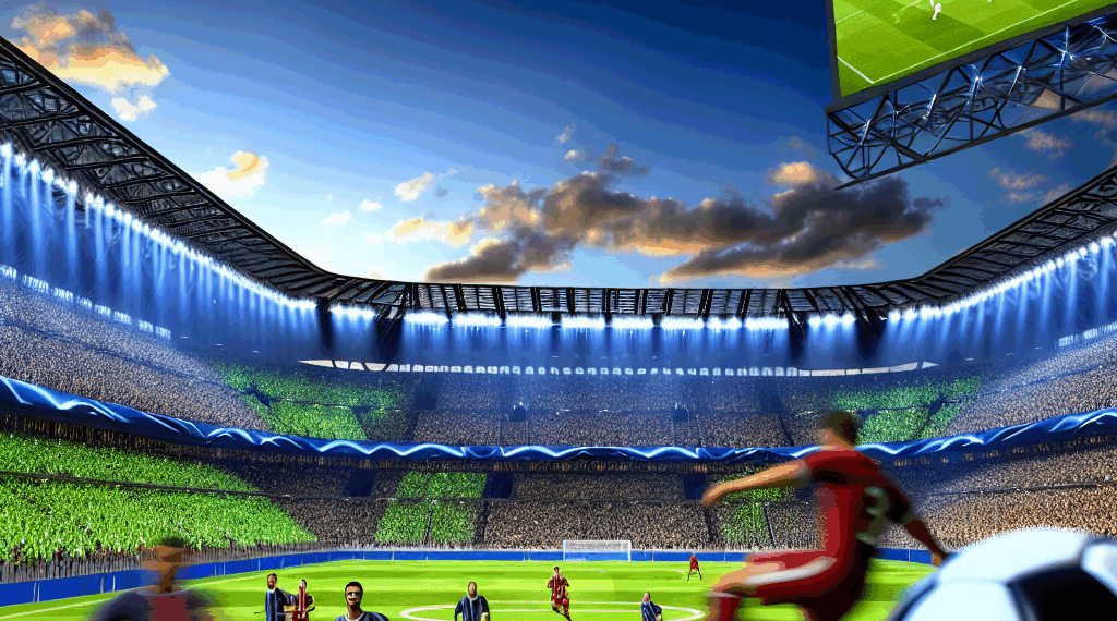 Así se ve, al momento, la final de la Champions League