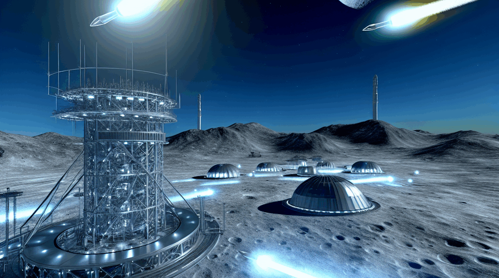 Golpe a cohetes y estación lunar en 2026