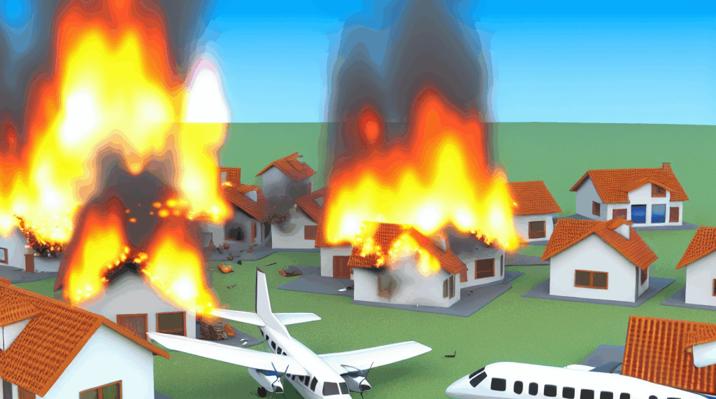 Avioneta se estrella en vecindario de San Diego; se incendian 15 casas – El Financiero