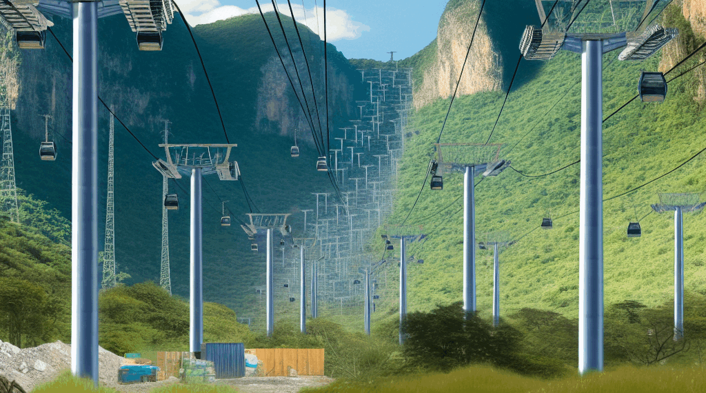 Bedolla arranca construcción de teleférico en Michoacán; el segundo de su administración