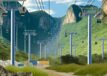 Bedolla arranca construcción de teleférico en Michoacán; el segundo de su administración