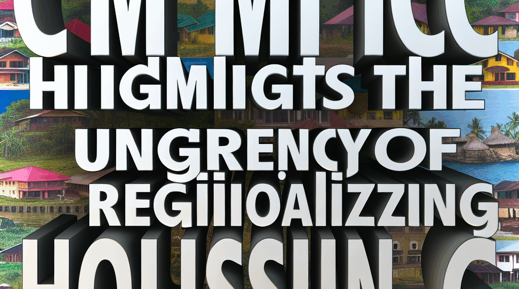 Necesario regionalizar el Plan Nacional de Vivienda, advierte CMIC