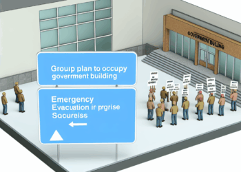 La CNTE amenaza con tomar el Senado y evacúan de urgencia el edificio