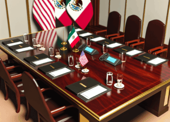 Canciller Juan Ramón de la Fuente se reúne con el nuevo embajador de EU, Ronald Johnson