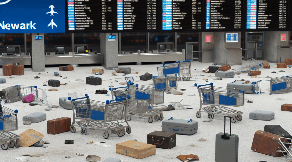 Caos del aeropuerto internacional Newark Liberty frustra a las aerolíneas y preocupa a los viajeros