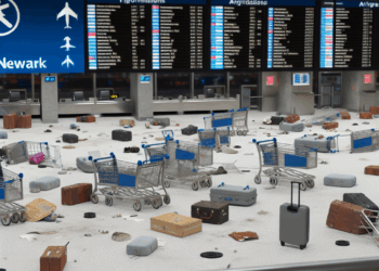 Caos del aeropuerto internacional Newark Liberty frustra a las aerolíneas y preocupa a los viajeros
