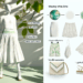 Cómo llevar faldas blancas en tendencia en mayo 2025, según el street style