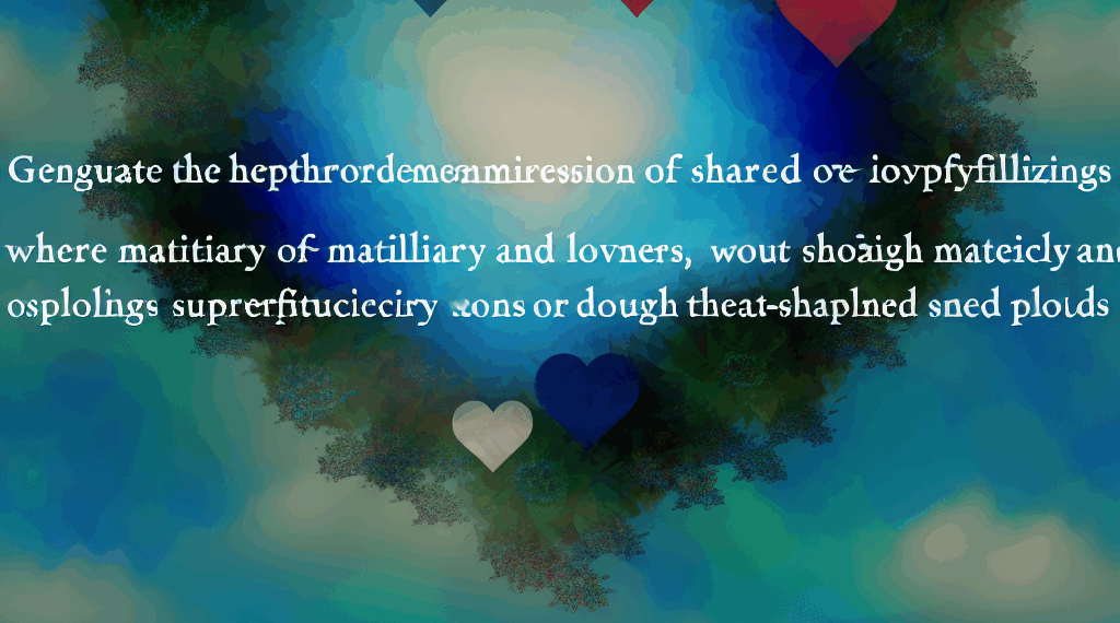 “Regalemos cariño, lo material no es importante”