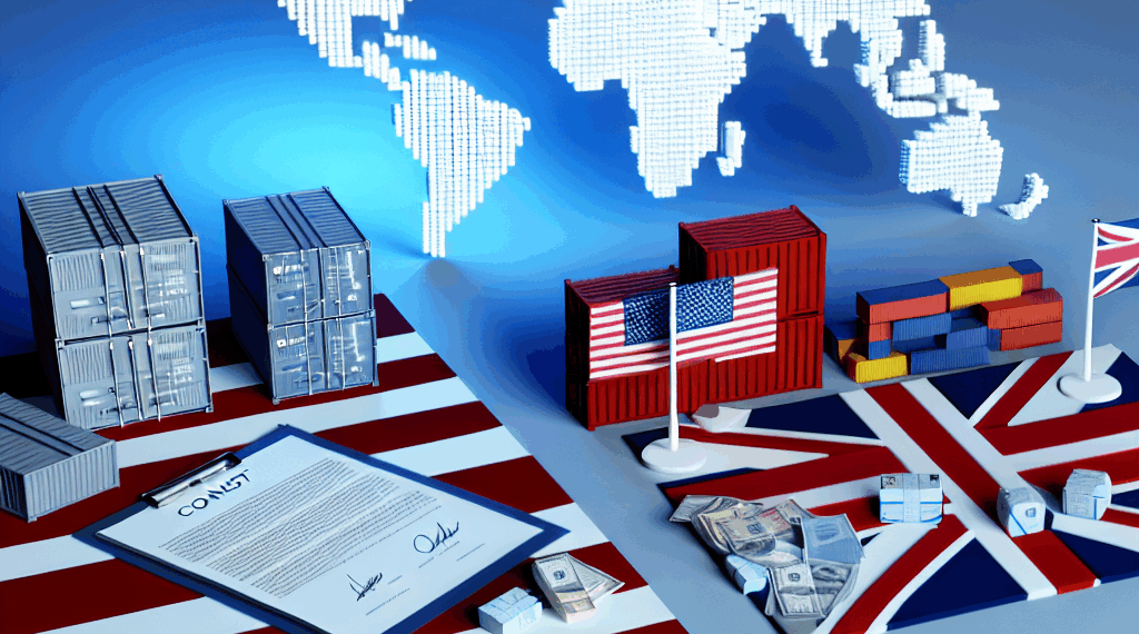 Oro cae después de que Trump anuncia acuerdo comercial con Reino Unido