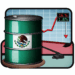 Precio de canasta de petróleo mexicano bajó 16.38% en abril