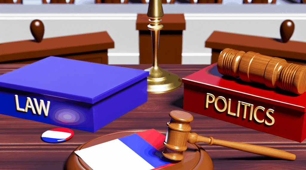 "Hay polémica porque dicen que ya no habrá jueces sino políticos, pero que no me digan que el derecho no es político"