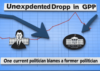 Caída sorpresiva del PIB de EEUU, Trump culpa a Biden