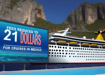 Rebajan a 21 dólares el cobro a cruceristas en México