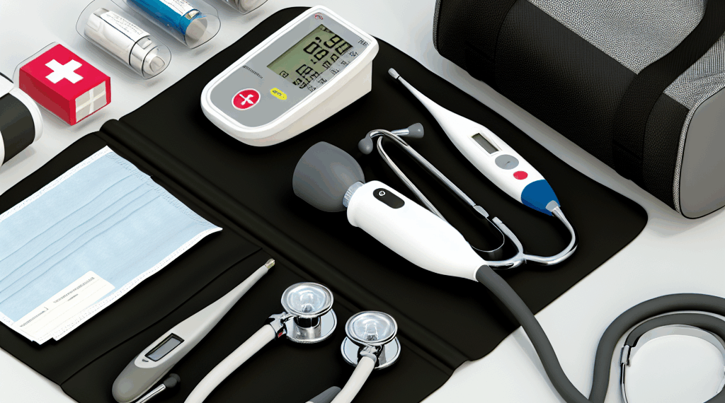 este es el equipo que se utilizará en consultas médicas a domicilio