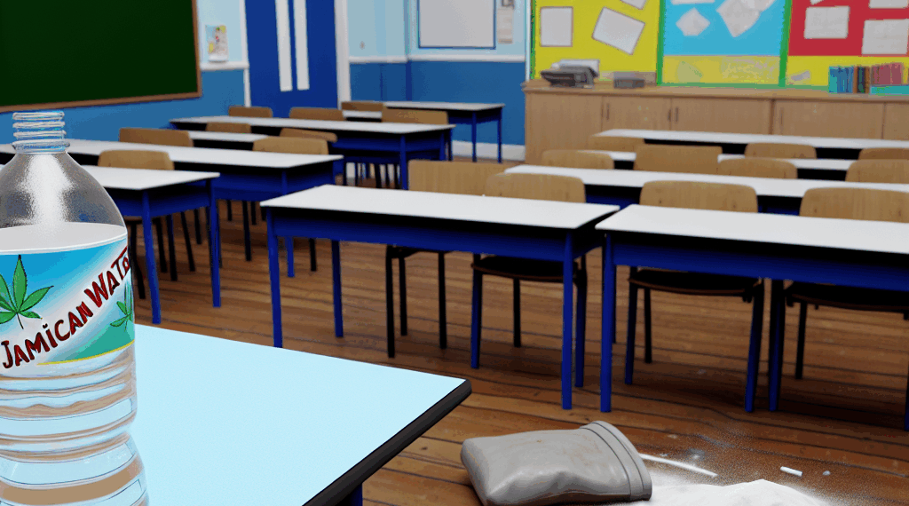 Alumnos de primaria beben agua de jamaica con metanfetaminas y se intoxican