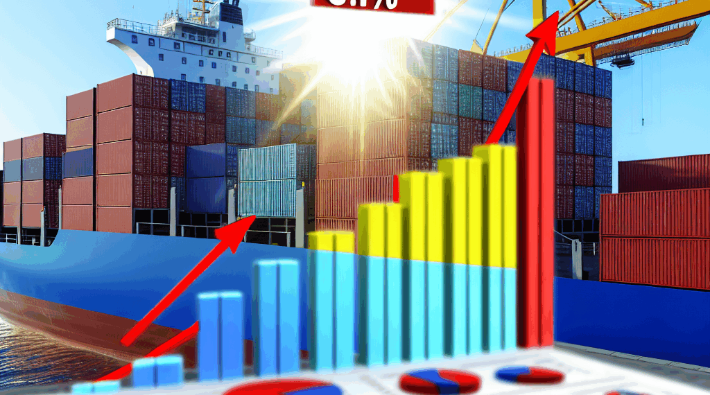 Exportaciones chinas aumentaron 8.1% en abril pese a la guerra comercial con EU